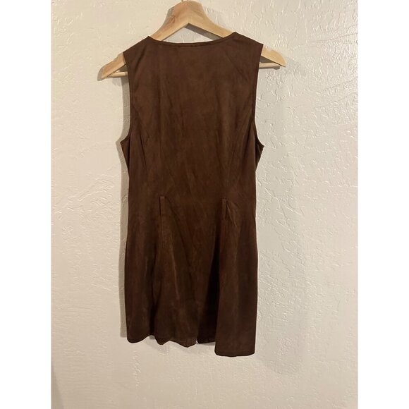 Star Wars Her Universe Han Solo Suede Zipper Mini Dress Costume - Picture 11 of 11
